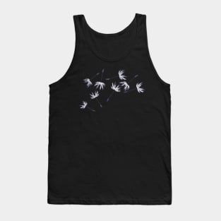 Dandelion Wish - Floating Seeds - Spiritual Flower Tank Top